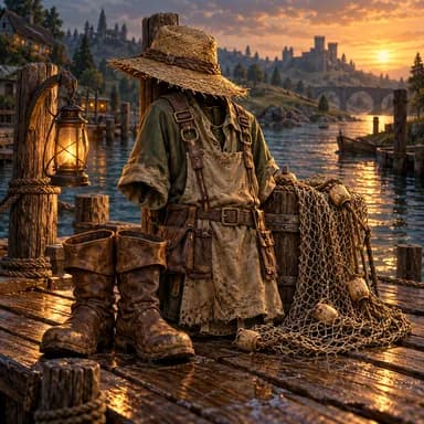 Anglers Outfit rewards and equipment