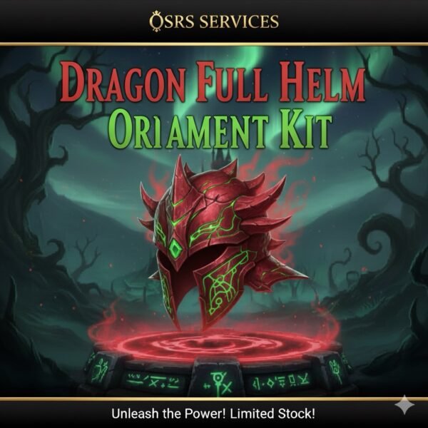 Dragon Full Helm Ornament Kit